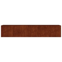 Lit surélevé de jardin 200x40x40 cm acier corten 548590548590