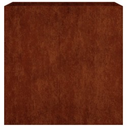 Jardinière 80x40x80 cm acier corten 548591548591