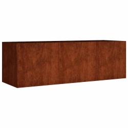 Lit surélevé de jardin 120x40x40 cm acier corten 548600548600