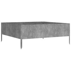 Lit surélevé de jardin 100x100x41 cm acier corten 548601548601