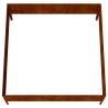 Lit surélevé de jardin 100x100x41 cm acier corten 548601548601