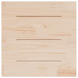 Plateau de table 80x80x2,5 cm Bois massif Pin Carré 548613548613