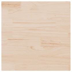 Plateau de table 80x80x2,5 cm Bois massif Pin Carré 548613548613