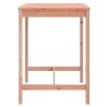 Table de jardin 82,5x82,5x110 cm bois massif de douglas 548616548616