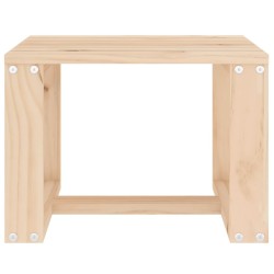 Table d'appoint de jardin 40x38x28,5 cm bois massif de pin 548625548625