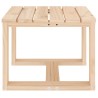 Table d'appoint de jardin 40x38x28,5 cm bois massif de pin 548625548625