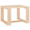 Table d'appoint de jardin 40x38x28,5 cm bois massif de pin 548625548625