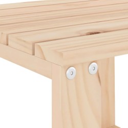 Table d'appoint de jardin 40x38x28,5 cm bois massif de pin 548625548625