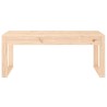 Banc de jardin 110x38x45 cm bois massif de pin 548632548632