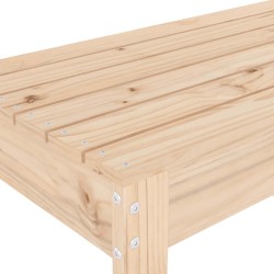 Banc de jardin 110x38x45 cm bois massif de pin 548632548632