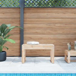 Banc de jardin 80x38x45 cm bois massif de pin 548645548645