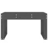 Banc de jardin gris 80x38x45 cm bois massif de pin 548661548661