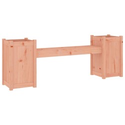 Banc avec jardinières 180x36x63 cm bois massif de douglas 548671548671
