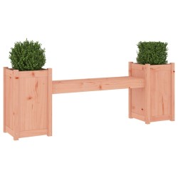 Banc avec jardinières 180x36x63 cm bois massif de douglas 548671548671