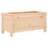 Jardinière 82,5x40x39 cm bois de pin massif 548700548700