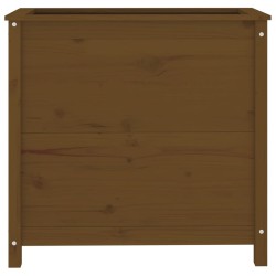 Jardinière marron miel 82,5x40x78 cm bois massif de pin 548704548704