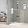Paroi de douche Argenté 90x195 cm Verre ESG transparent 548738548738