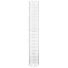 Poteau à gabion circulaire Acier galvanisé Ø30x200 cm 548755548755