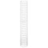 Poteau à gabion circulaire Acier galvanisé Ø30x200 cm 548755548755