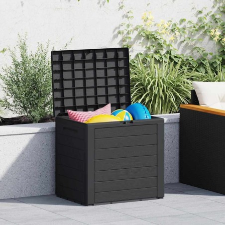 Boîte de stockage jardin Anthracite 58,5x46x55 cm Polypropylène 548775548775