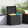 Boîte de stockage jardin Anthracite 58,5x46x55 cm Polypropylène 548775548775