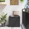 Boîte de stockage jardin Anthracite 58,5x46x55 cm Polypropylène 548775548775