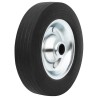 Roue de jauge Ø20x5 cm caoutchouc solide et acier 548785548785