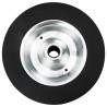 Roue de jauge Ø20x5 cm caoutchouc solide et acier 548785548785
