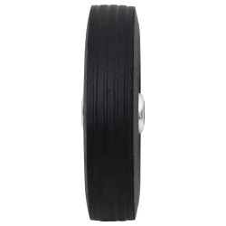 Roue de jauge Ø20x5 cm caoutchouc solide et acier 548785548785