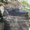 Déversoir pour cascade avec LED RVB Inox 108 cm 548790548790