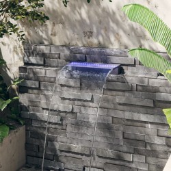 Déversoir pour cascade avec LED RVB Acrylique 45 cm 548802548802