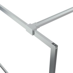Paroi de douche Argenté 115x195 cm Verre ESG transparent 548836548836