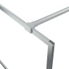 Paroi de douche Argenté 115x195 cm Verre ESG transparent 548836548836