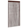 Rideau en fils 2 pcs 100 x 250 cm Marron 548850548850
