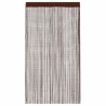 Rideau en fils 2 pcs 100 x 250 cm Marron 548850548850