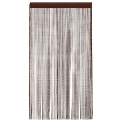 Rideau en fils 2 pcs 140 x 250 cm Marron 548851548851