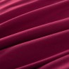 Jeu de housse de couette bordeaux 155x220/80x80 cm 548854548854