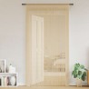 Rideau en fils 2 pcs 100 x 250 cm Beige 548855548855