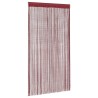 Rideau en fils 2 pcs 100 x 250 cm Bordeaux 548859548859