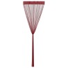 Rideau en fils 2 pcs 100 x 250 cm Bordeaux 548859548859