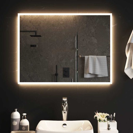 Miroir de salle de bain à LED 80x60 cm 548864548864