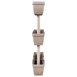 Jardinières 6 pcs 100 cm Taupe 548884548884