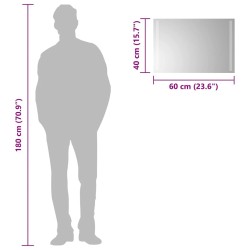Miroir de salle de bain à LED 60x40 cm 548891548891