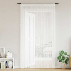 Rideau en fils 2 pcs 140 x 250 cm Blanc 548894548894