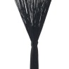 Rideau en fils 2 pcs 140 x 250 cm Noir 548896548896