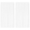 Rideau en fils 2 pcs 100 x 250 cm Blanc 548898548898