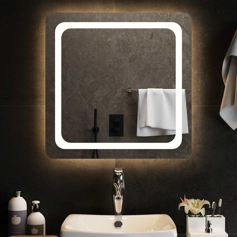 Miroir de salle de bain à LED 60x60 cm 548900548900