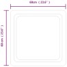 Miroir de salle de bain à LED 60x60 cm 548900548900
