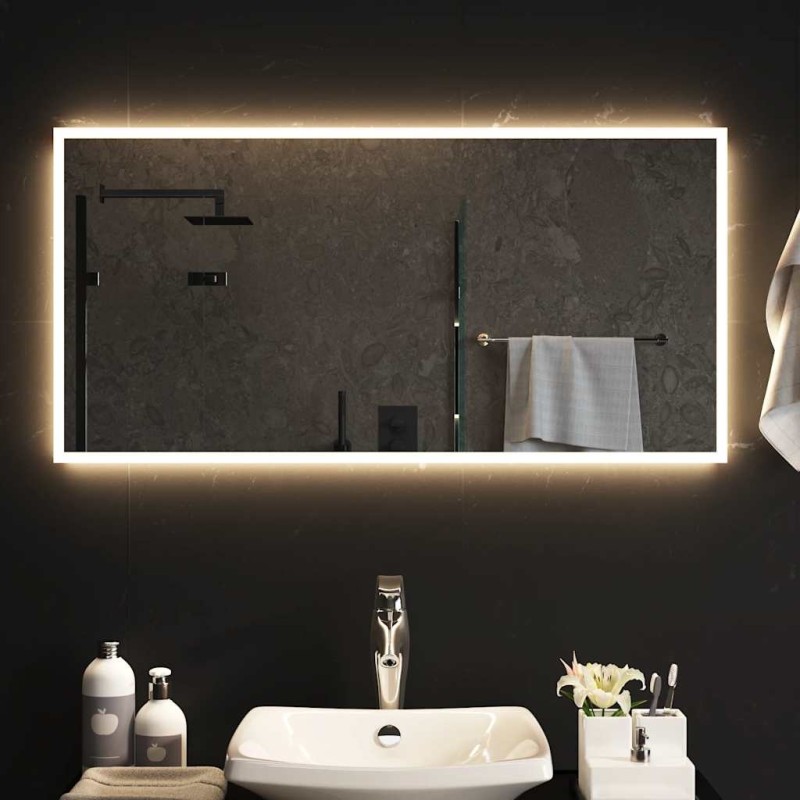 Miroir de salle de bain à LED 100x50 cm 548933548933