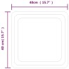 Miroir de salle de bain à LED 40x40 cm 548943548943